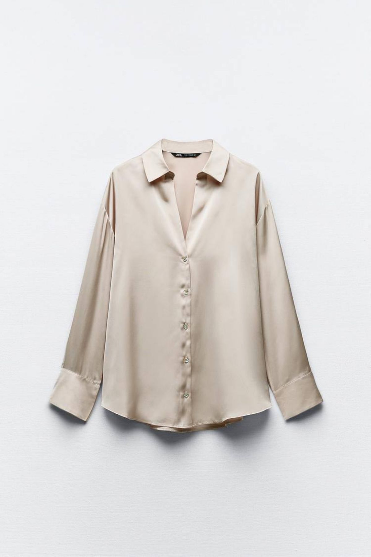 GoGoTrendy Floş Saten Gömlek 4 Renk